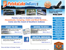 Tablet Screenshot of patokalakeindiana.com